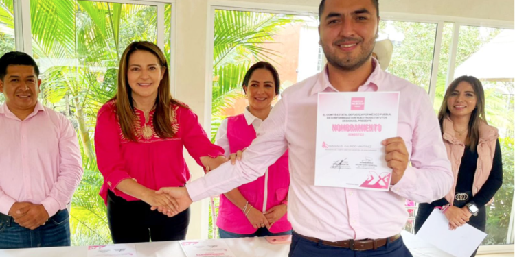 Maiella Gómez fortalece a Fuerza por México con la toma de protesta de comités en la Sierra Norte