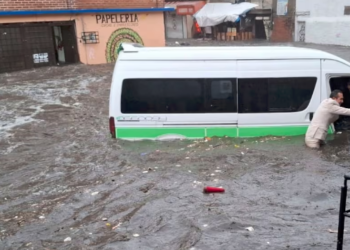 CdMX bajo las lluvias más intensas en décadas