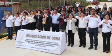 Baltazar Narciso inaugura pavimentación en San Antonio: más caminos dignos para la educación en Xiutetelco