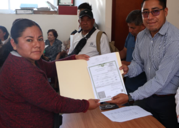 Xiutetelco entrega 39 actas de nacimiento rectificadas gracias al impulso del Presidente Baltazar Narciso