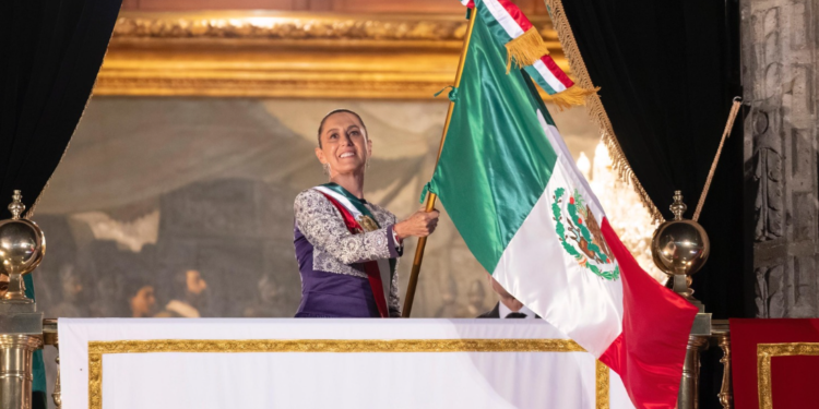 Sheinbaum hace historia en su primer grito de independencia