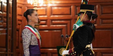 Encabeza Sheinbaum desfile de la independencia